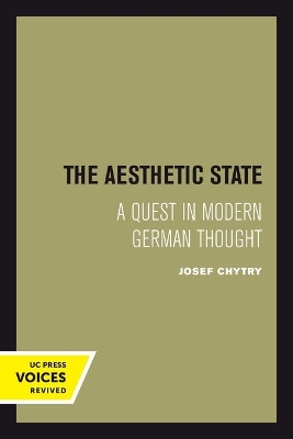 Book cover for The Aesthetic State