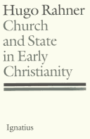 Book cover for Church and State in Early Christianity