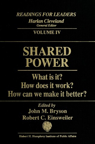 Cover of Shared Power