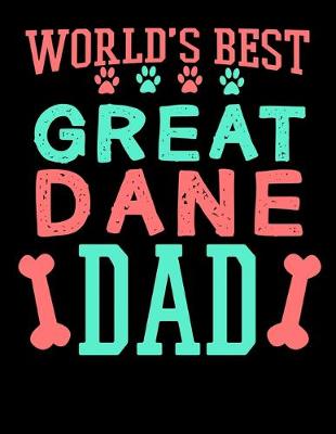 Book cover for World's Best Great Dane Dad