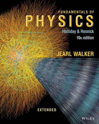 Book cover for Fundamentals of Physics Extended 10e Binder Ready Version + WileyPLUS Registration Card