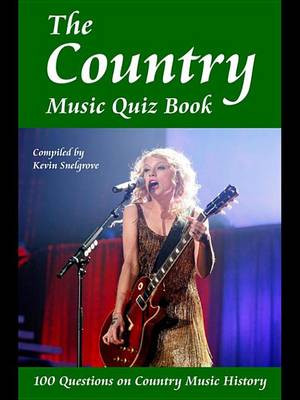 Book cover for The Country Music Quiz Book