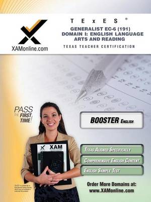 Book cover for TExES Generalist Ec-6 191 English Language Arts and Reading Boost Edition