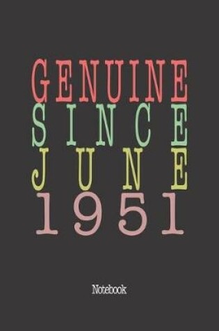 Cover of Genuine Since June 1951