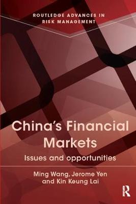 Book cover for China's Financial Markets