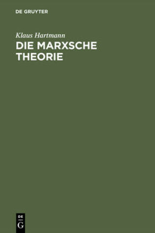 Cover of Die Marxsche Theorie