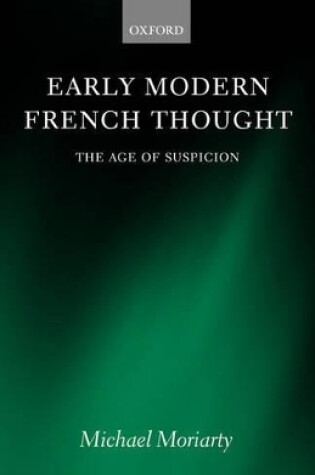 Cover of Early Modern French Thought