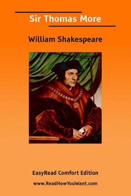 Book cover for Sir Thomas More [Easyread Comfort Edition]