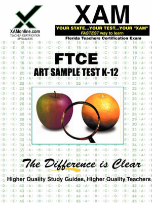 Book cover for FTCE Art Sample Test K-12 Teacher Certification Test Prep Study Guide