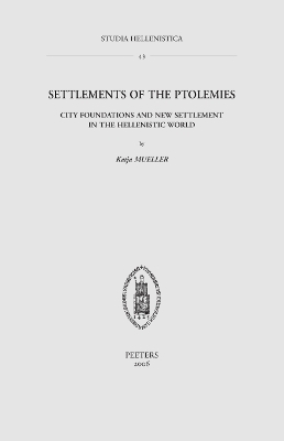 Cover of Settlements of the Ptolemies