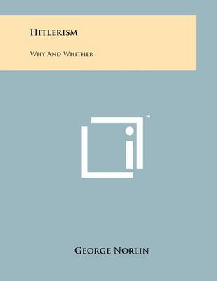 Book cover for Hitlerism