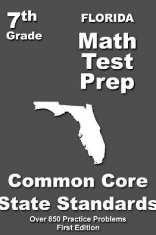 Cover of Florida 7th Grade Math Test Prep