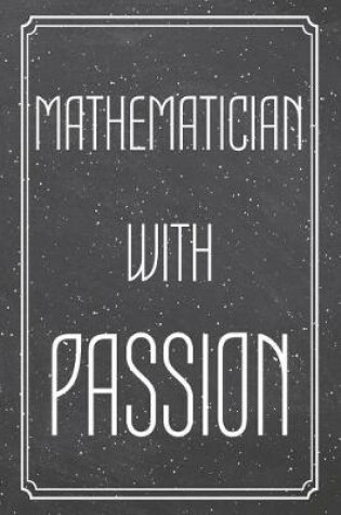 Cover of Mathematician With Passion