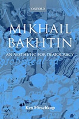 Book cover for Mikhail Bakhtin