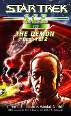 Book cover for Star Trek: The Demon Book 1