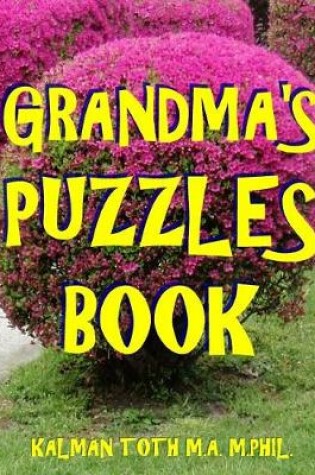 Cover of Grandma's Puzzles Book