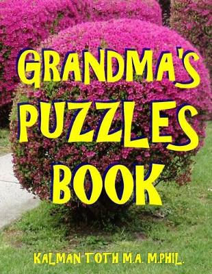 Book cover for Grandma's Puzzles Book