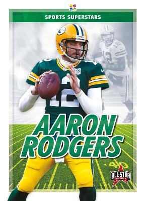 Book cover for Sports Superstars: Aaron Rodgers