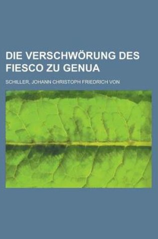 Cover of Die Verschworung Des Fiesco Zu Genua