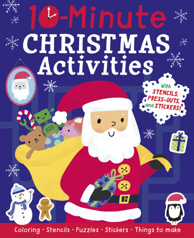 Book cover for 10-Minute Christmas Activities