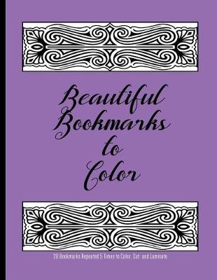 Book cover for Beautiful Bookmarks to Color