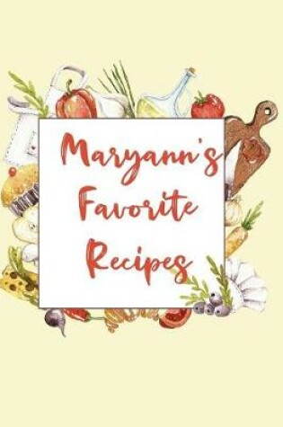 Cover of Maryann's Favorite Recipes