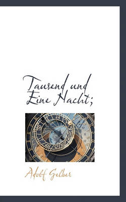 Book cover for Tausend Und Eine Nacht;