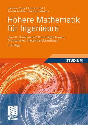 Cover of H Here Mathematik Fur Ingenieure Band III