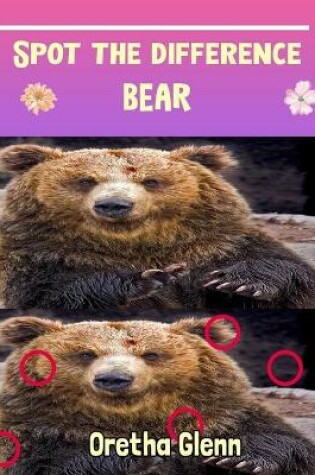 Cover of Spot the difference bear