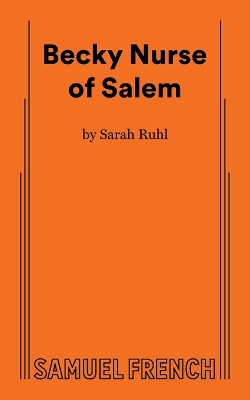 Book cover for Becky Nurse of Salem