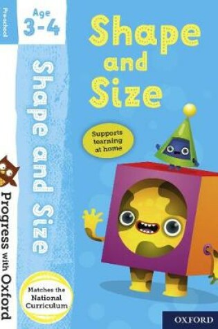 Cover of Progress with Oxford: Shape and Size Age 3-4