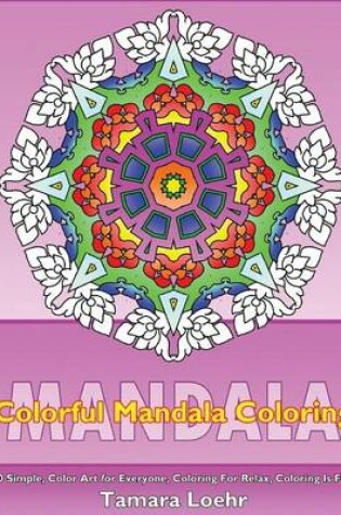 Cover of Colorful Mandala Coloring