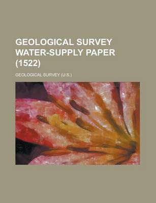 Book cover for Geological Survey Water-Supply Paper (1522 )