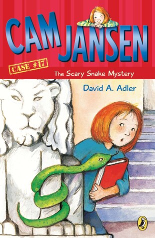 Book cover for Cam Jansen: the Scary Snake Mystery #17