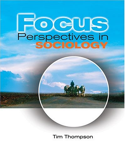 Book cover for FOCUS: PERSPECTIVES IN SOCIOLGY