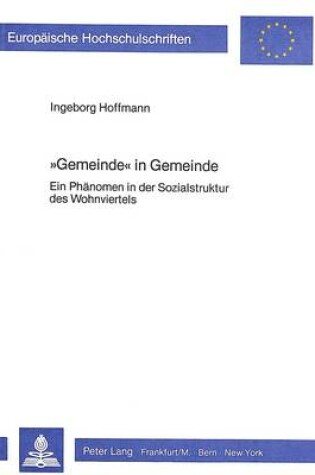 Cover of -Gemeinde- In Gemeinde