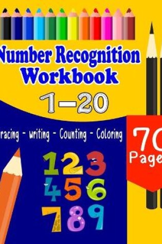 Cover of Number Recognition Workbook