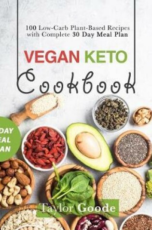 Cover of Vegan Keto Cookbook