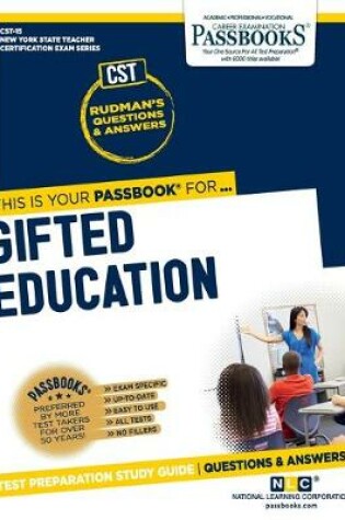 Cover of Gifted Education (Cst-15)