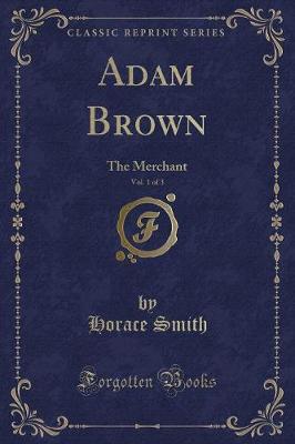 Book cover for Adam Brown, Vol. 1 of 3