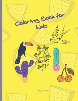 Book cover for Coloring book for Kids