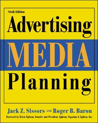 Book cover for Advertising Media Planning, Sixth Edition