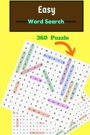 Cover of Easy Word Search Book