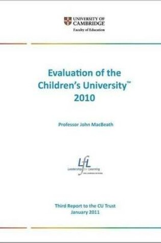 Cover of Evaluation of the Children's University