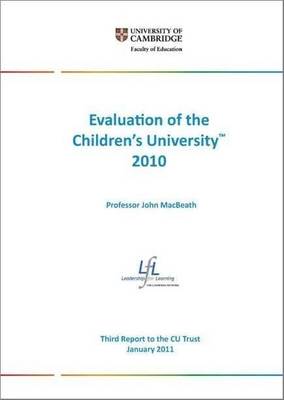 Book cover for Evaluation of the Children's University