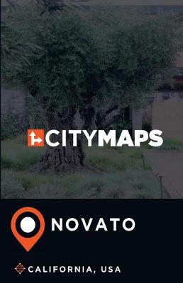 Book cover for City Maps Novato California, USA