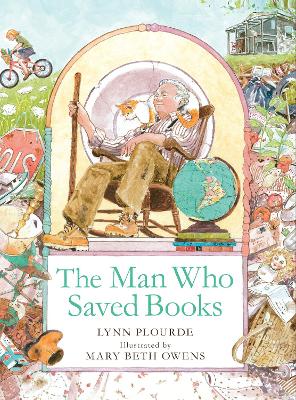 Book cover for The Man Who Saved Books