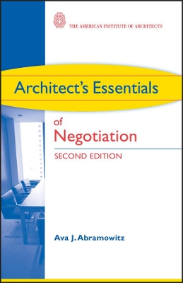 Book cover for Architect's Essentials of Negotiation