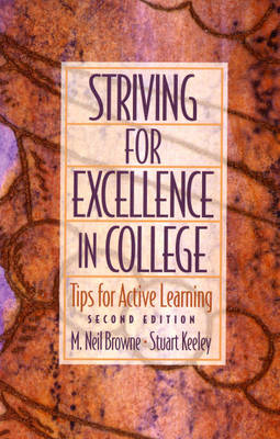 Book cover for Striving for Excellence in College