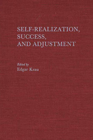 Cover of Self-Realization, Success, and Adjustment